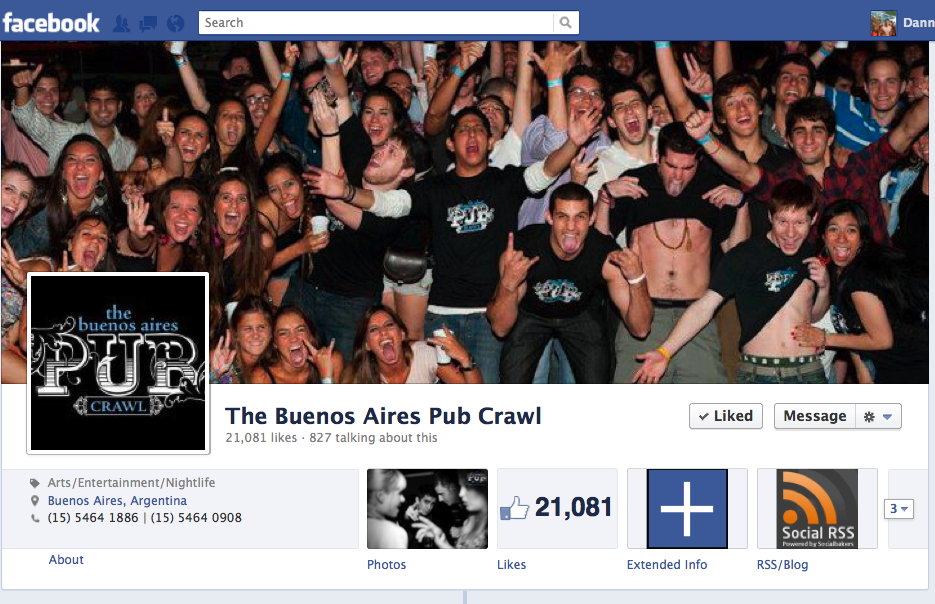 The Buenos Aires Pub Crawl, a total party experience.
